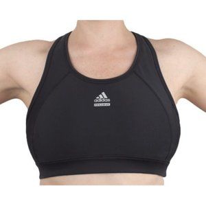 Adidas Black Mesh Techfit Racerback Sports Bra